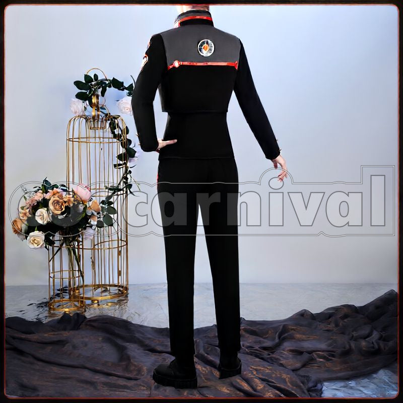 Kishinami Hakuno Cosplay cosplay costume from Fate/Grand Order, back view 1
