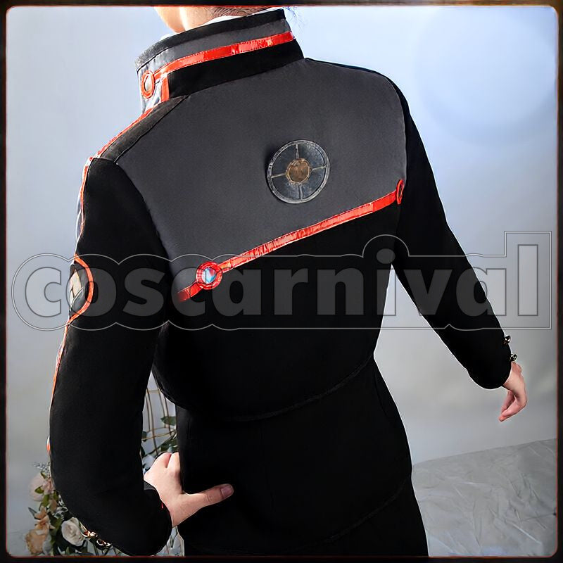 Kishinami Hakuno Cosplay cosplay costume from Fate/Grand Order, back view 2