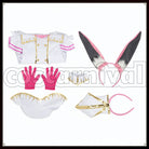 Koyanskaya of Light 3rd Ascension Cosplay cosplay costume from Fate/Grand Order, set view
