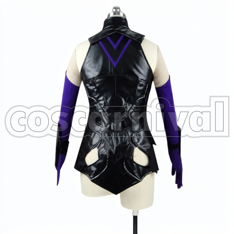 Shielder Mash Kyrielight Shielder cosplay costume from Fate Grand Order, back view
