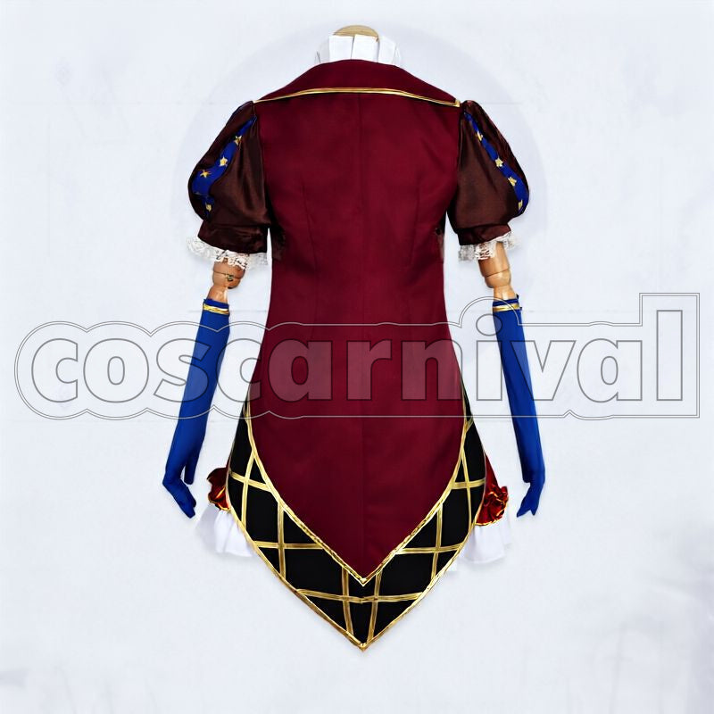 Leonardo Da Vinci (Rider) Lily Cosplay cosplay costume from Fate/Grand Order, back view 2