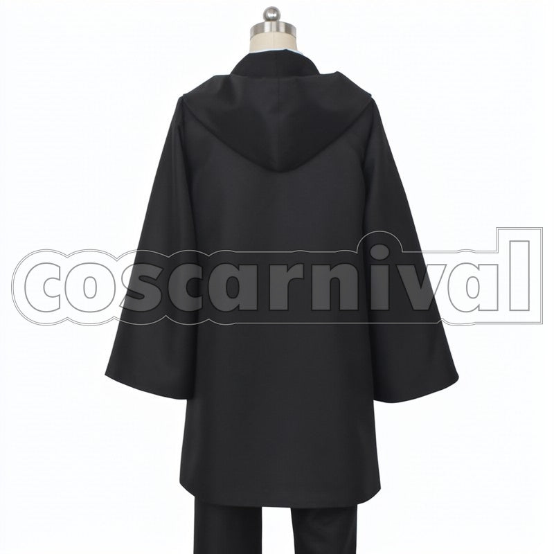 Male Protagonist Mages Association cosplay costume from Fate Grand Order, back view