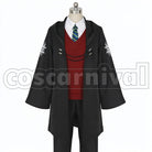 Male Protagonist Mages Association cosplay costume from Fate Grand Order, front view