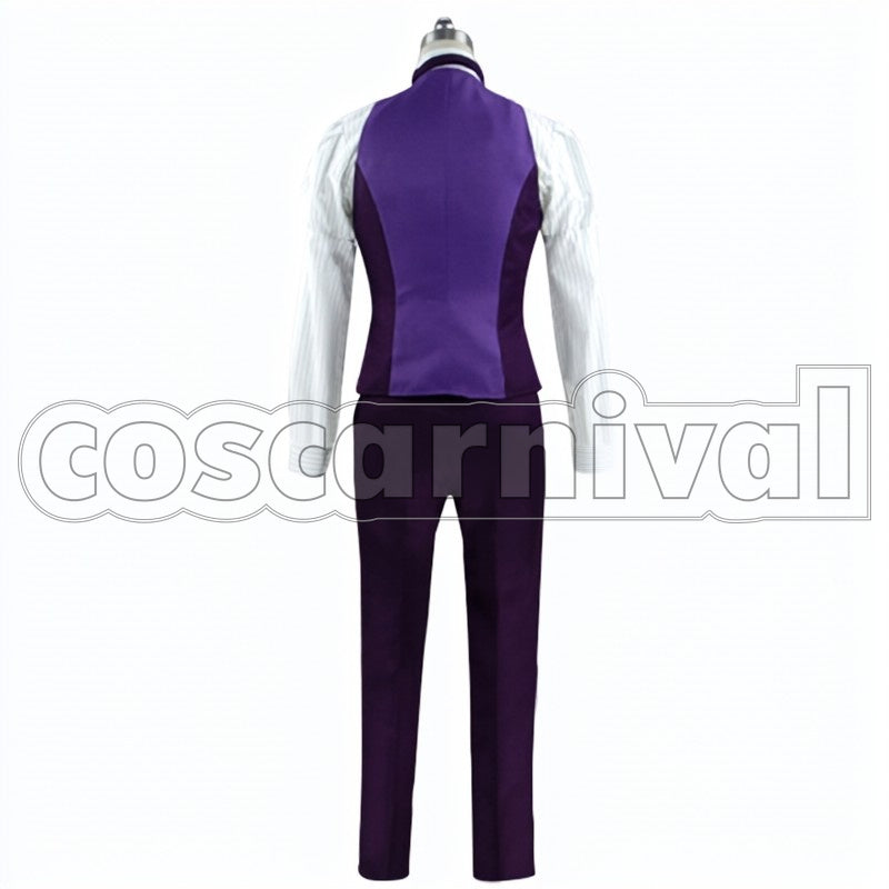 Male Protagonist Atlas Institute cosplay costume from Fate Grand Order, back view