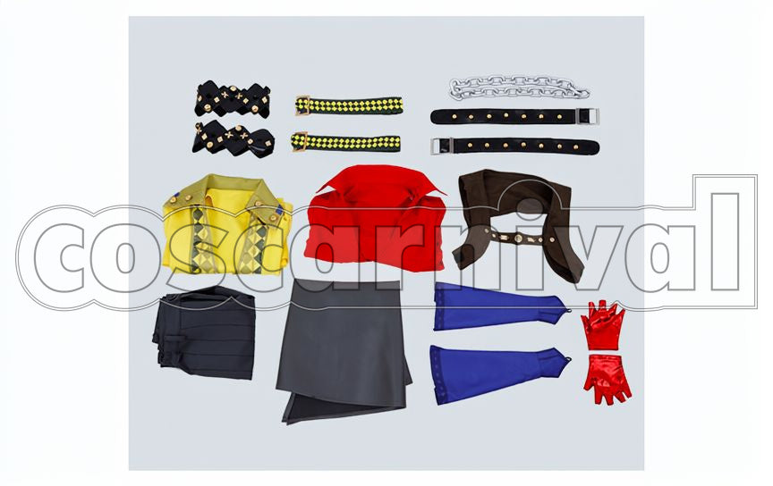 Mandricardo No Armor Cosplay cosplay costume from Fate/Grand Order, set view