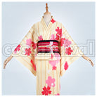 Mash Kyrielight FGO x Google Play Yukata Cosplay cosplay costume from Fate/Grand Order, front view 1