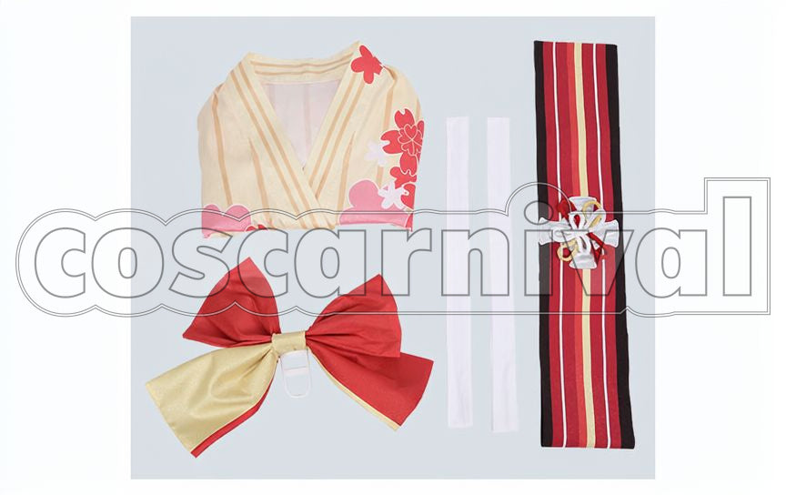 Mash Kyrielight FGO x Google Play Yukata Cosplay cosplay costume from Fate/Grand Order, set view