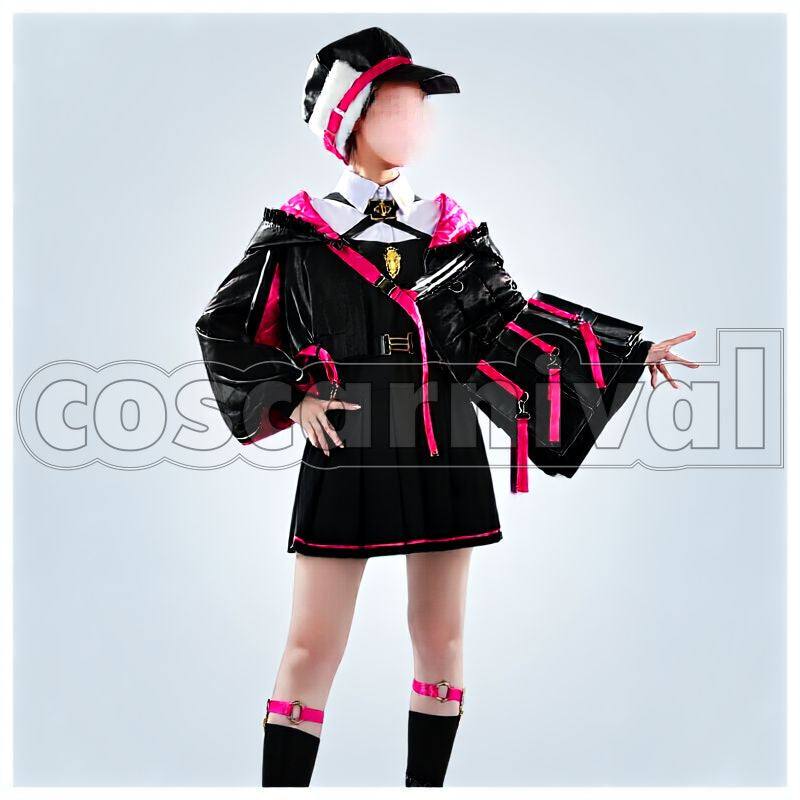 Medusa (Saber) 1st Ascension Cosplay cosplay costume from Fate/Grand Order, front view 1