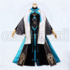 Morgan The Winter Queen (with Crown) Cosplay cosplay costume from Fate/Grand Order, front view 2