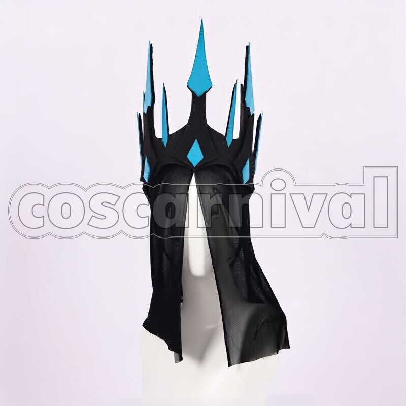 Morgan The Winter Queen (with Crown) Cosplay cosplay costume from Fate/Grand Order, accessory view