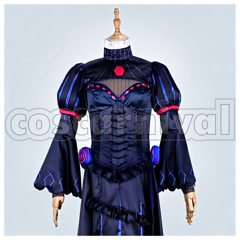 Murasaki Shikibu 1st Stage & Final Ascension Cosplay cosplay costume from Fate/Grand Order, front view 1