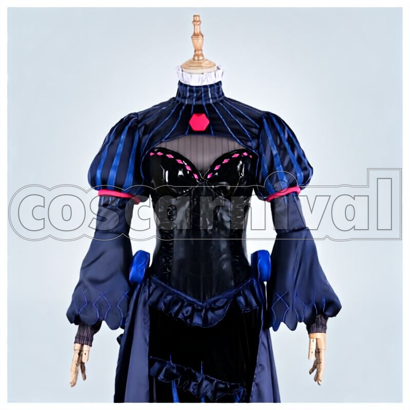 Murasaki Shikibu 1st Stage & Final Ascension Black Version Cosplay cosplay costume from Fate/Grand Order, front view