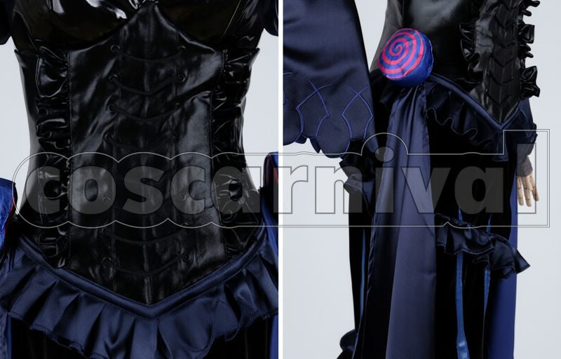 Murasaki Shikibu 1st Stage & Final Ascension Black Version Cosplay cosplay costume from Fate/Grand Order, detail-4
