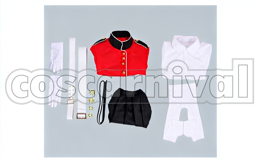 Nightingale 1st Ascension Cosplay cosplay costume from Fate/Grand Order, set view