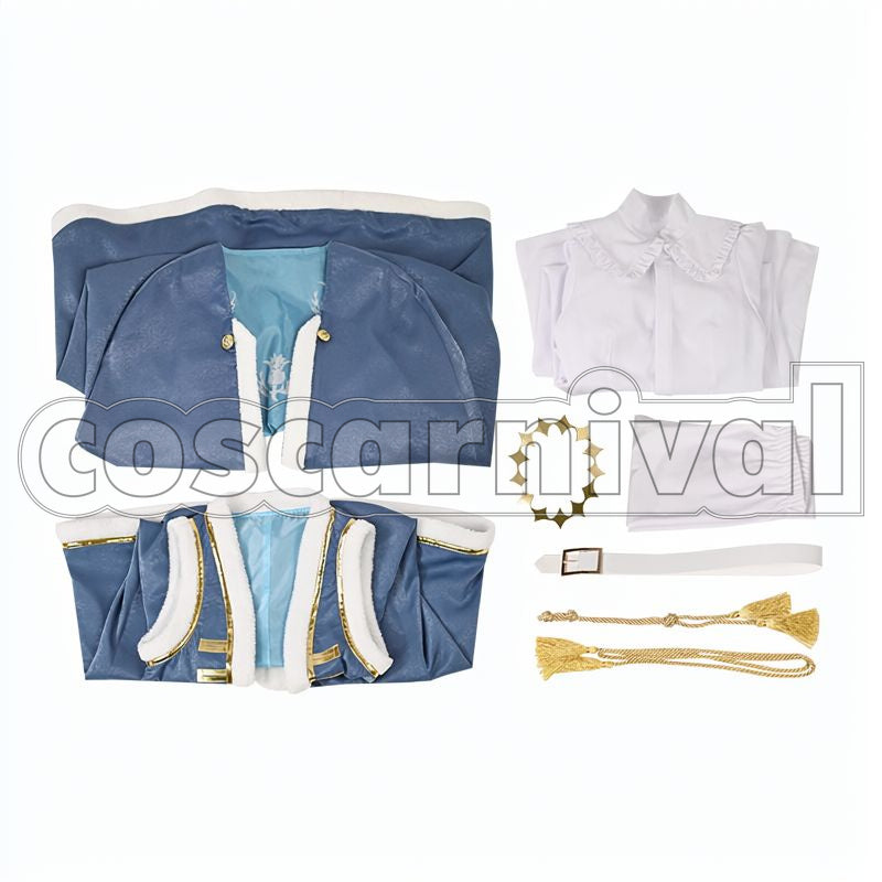 Oberon Pretender 1st Ascension Cosplay cosplay costume from Fate/Grand Order, set view