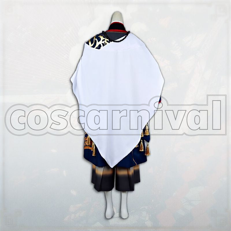 Okada Izō Absolutely Cool Haori and Hakama Cosplay cosplay costume from Fate/Grand Order, back view 1