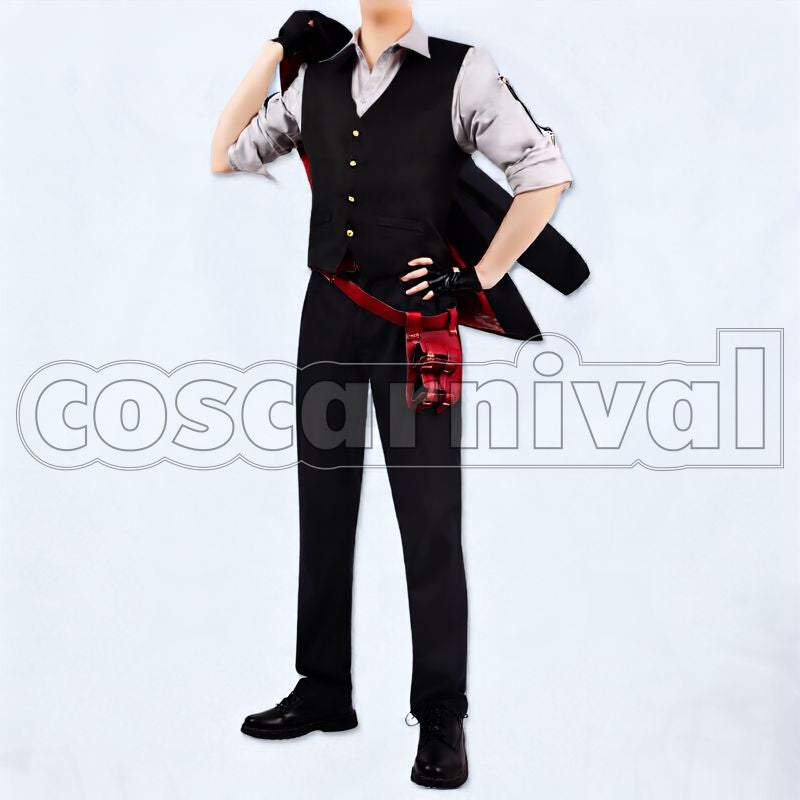 Okada Izō Awesome Dapper Suit Cosplay cosplay costume from Fate/Grand Order, front view 2