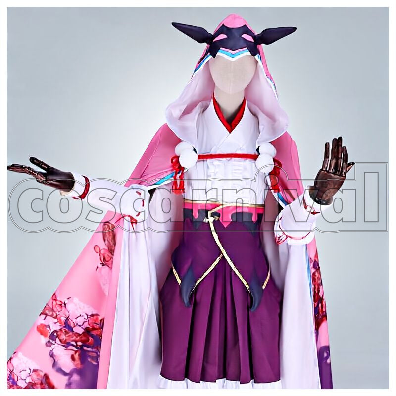 Osakabehime (Assassin) 1st Ascension Cosplay cosplay costume from Fate/Grand Order, front view 3