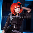 Protagonist Fujimaru Ritsuka (Female) Arctic Region Chaldea Uniform Mystic Code Cosplay cosplay costume from Fate/Grand Order, front view 1