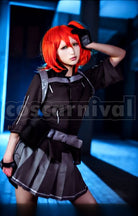 Protagonist Fujimaru Ritsuka (Female) Arctic Region Chaldea Uniform Mystic Code Cosplay cosplay costume from Fate/Grand Order, front view 2