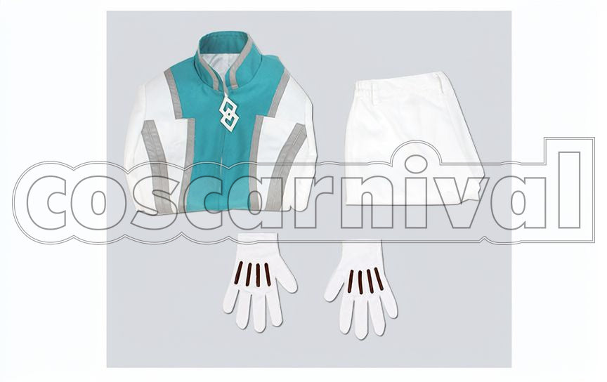 Romani Archaman Cosplay cosplay costume from Fate/Grand Order, set view