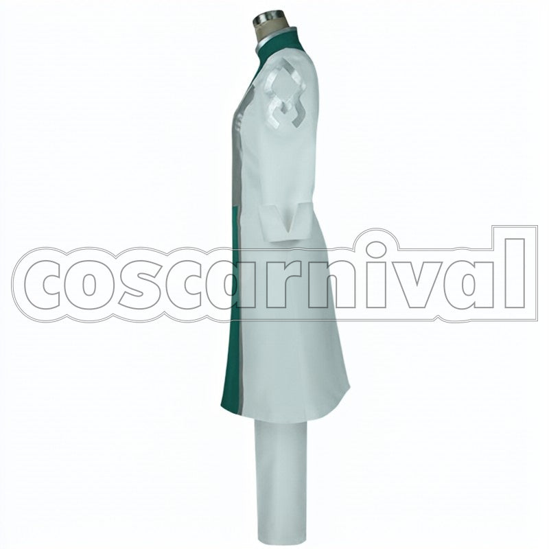 Romani Archaman cosplay costume from Fate Grand Order, side view