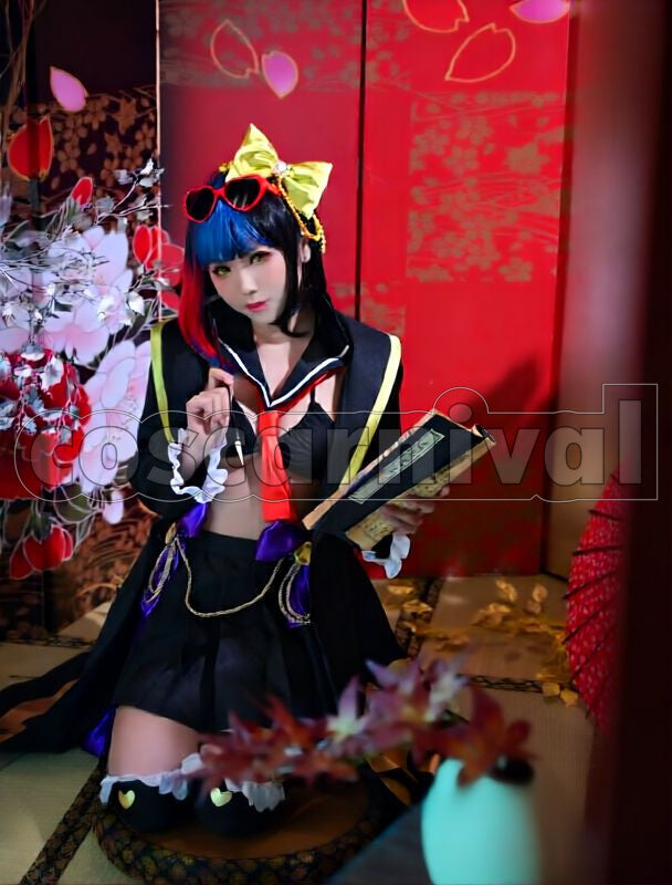 Sei Shōnagon (Berserker) Swimsuit 3rd Ascension Cosplay cosplay costume from Fate/Grand Order, front view 5