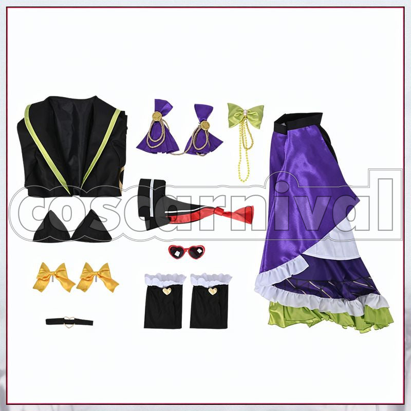 Sei Shōnagon (Berserker) Swimsuit 3rd Ascension Cosplay cosplay costume from Fate/Grand Order, set view