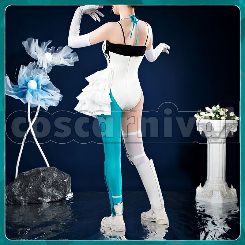 Space Ereshkigal 3rd Ascension Cosplay cosplay costume from Fate/Grand Order, back view 2