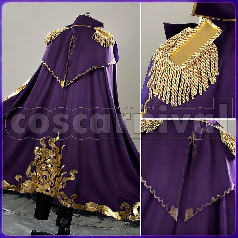 The Count of Monte Cristo 2nd Ascension Cosplay cosplay costume from Fate/Grand Order, back view 3
