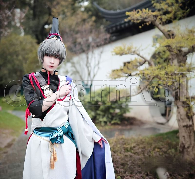 Watanabe no Tsuna Saber Naraka Mandala Heian-kyo Thunderous Flash 2nd Ascension Cosplay cosplay costume from Fate/Grand Order, front view 1