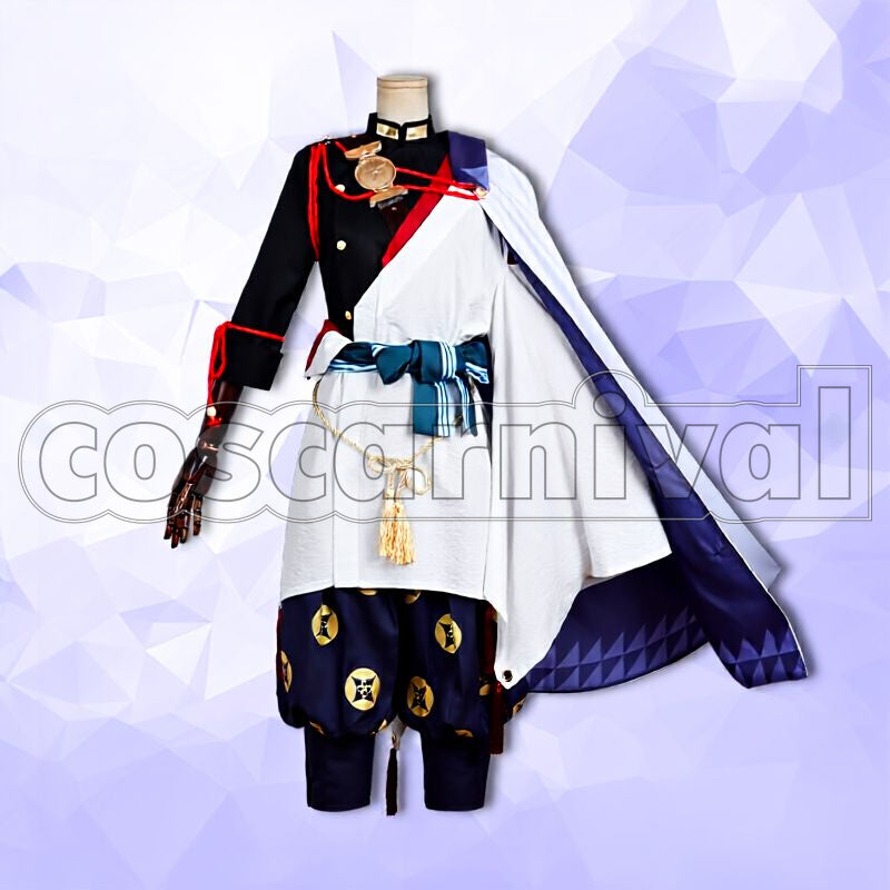 Watanabe no Tsuna Saber Naraka Mandala Heian-kyo Thunderous Flash 2nd Ascension Cosplay cosplay costume from Fate/Grand Order, front view 6