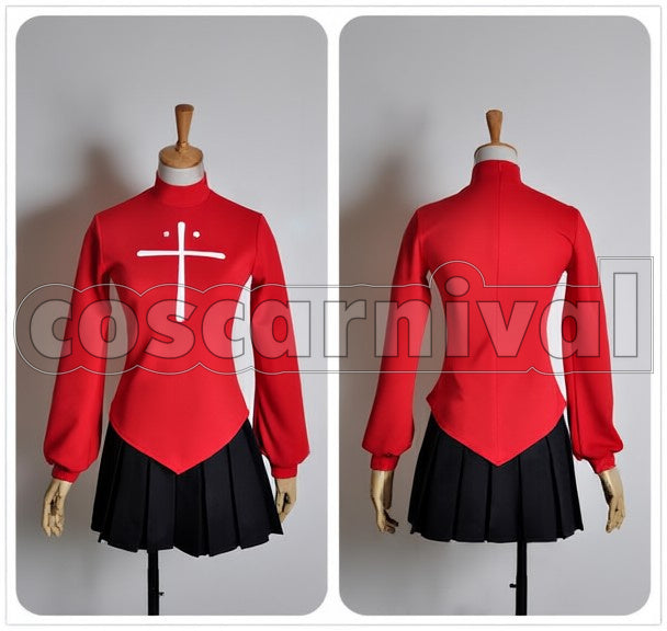 Prisma Illya Rin Tohsaka cosplay costume from Fate kaleid liner, front view