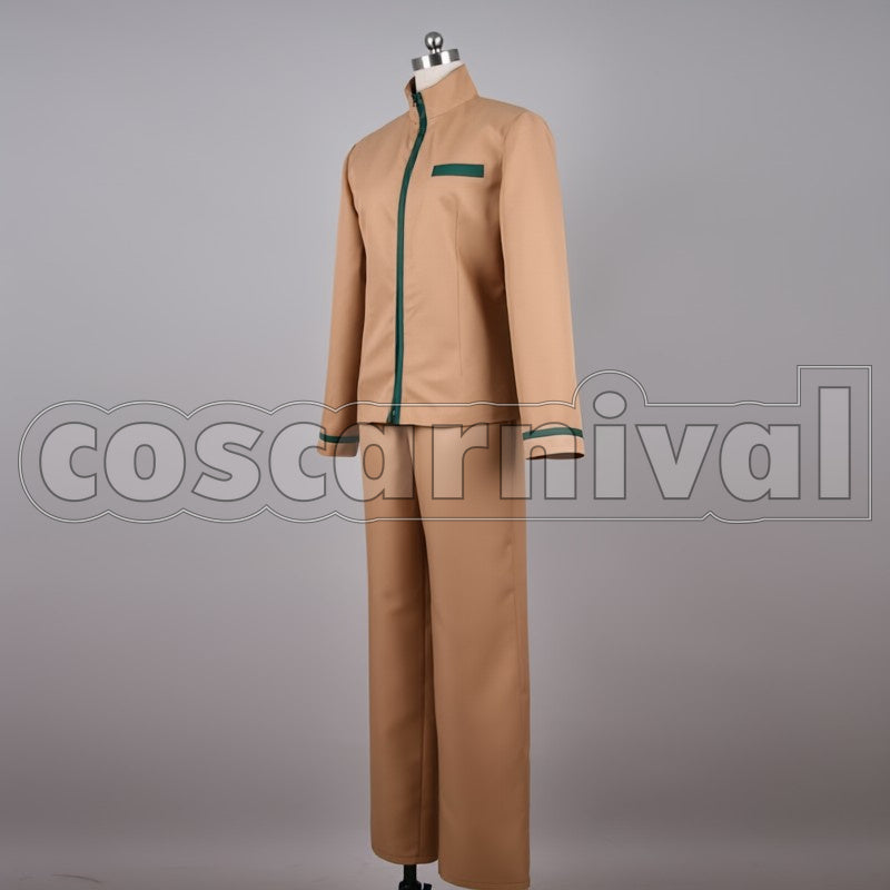 Shirou Emiya Homurahara Academy Boys cosplay costume from Fate stay night, side view