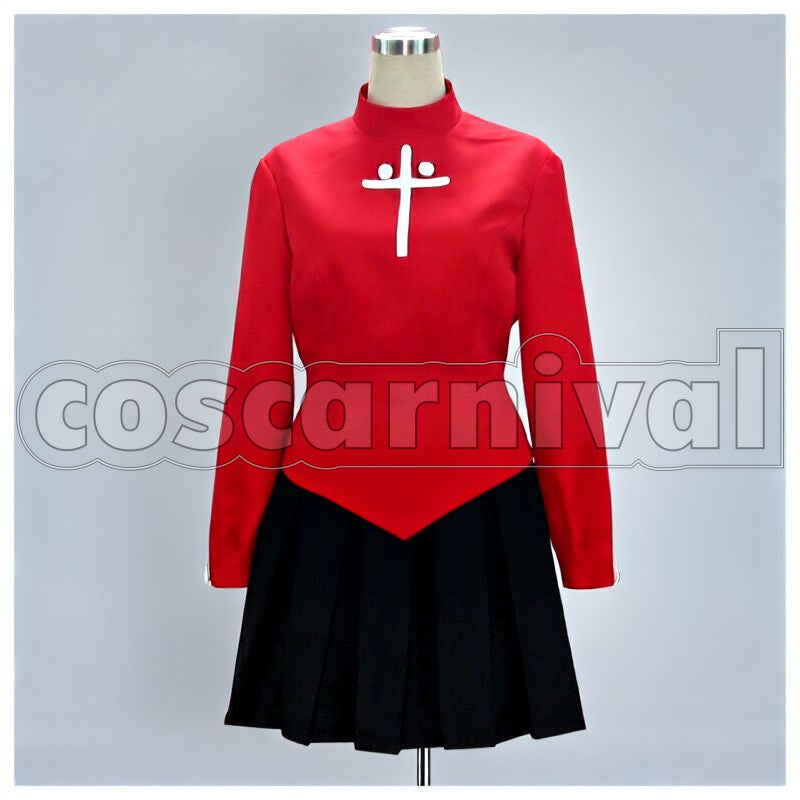 night Rin Tohsaka Casual Clothes Cosplay cosplay costume from Fate/stay, front view