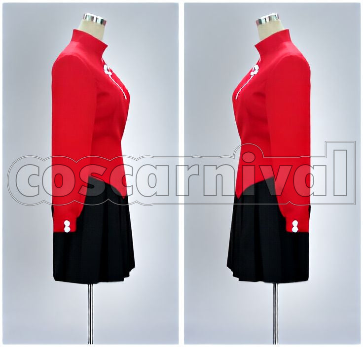 night Rin Tohsaka Casual Clothes Cosplay cosplay costume from Fate/stay, side view