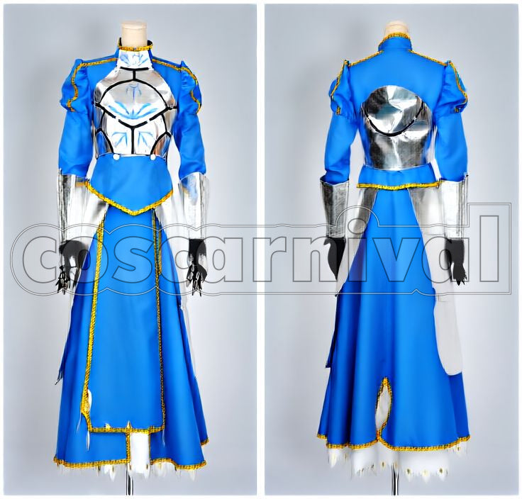 Saber Battle Outfit Full Set Cosplay cosplay costume from Fate/Zero, detail-1