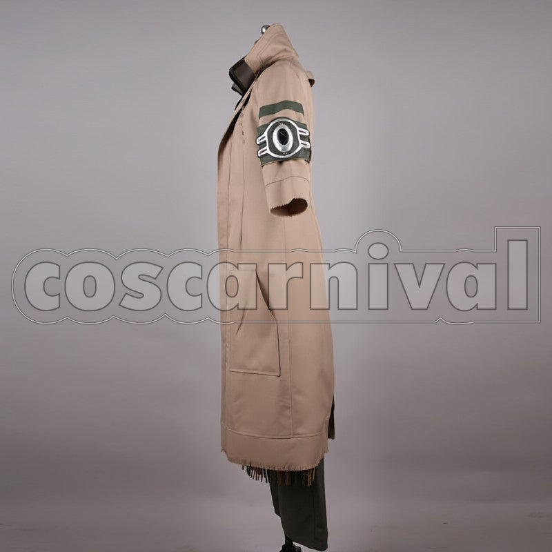 Snow Villiers cosplay costume from Final Fantasy XIII, side view 2