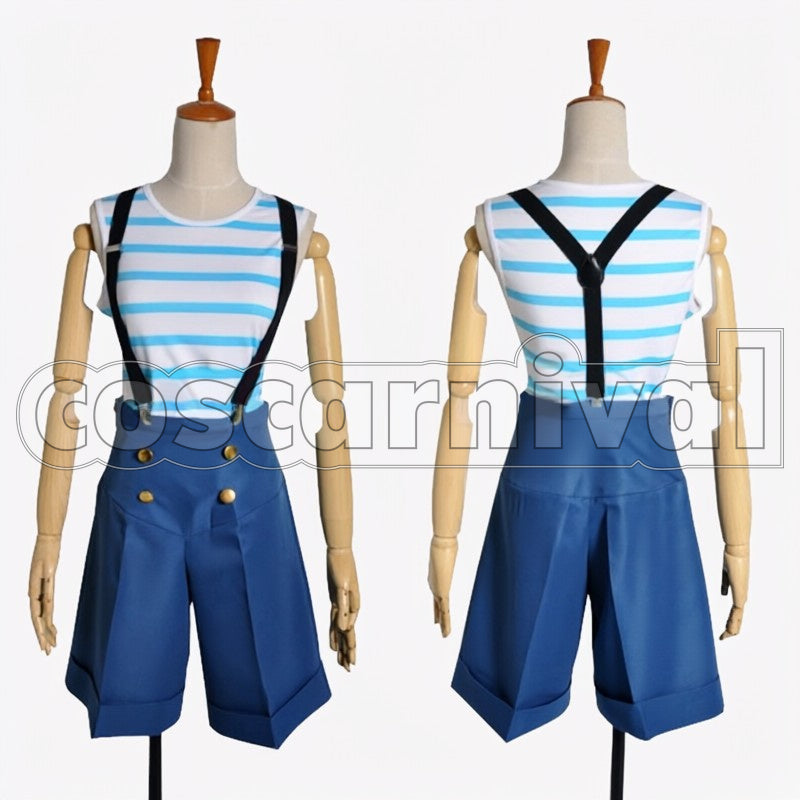 Makoto Tachibana Sailor cosplay costume from Free! Bessatsu spoon.2Di, front view