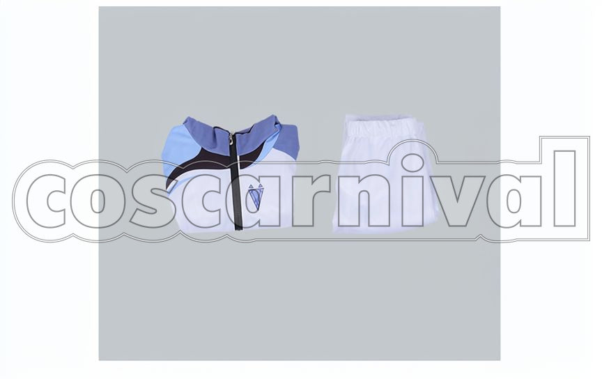 -Dive to the Future- Ikuya Kirishima, Hiyori Tono Shimogami University Jersey Embroidered Version Cosplay cosplay costume from Free!, set view