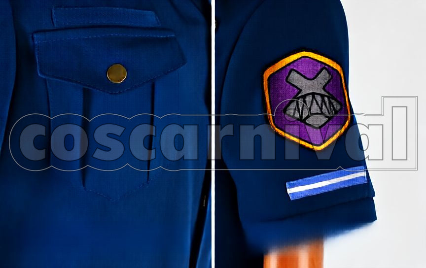 -Eternal Summer- Rin Matsuoka FUTURE FISH ED Police Uniform Jumpsuit Cosplay cosplay costume from Free!, detail-3