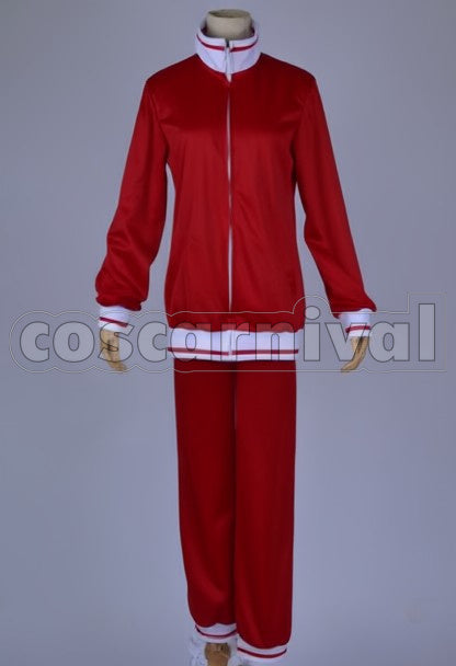 Nagisa Hazuki Red cosplay costume from Free! Gou Matsuoka, front view