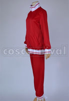 Nagisa Hazuki Red cosplay costume from Free! Gou Matsuoka, side view