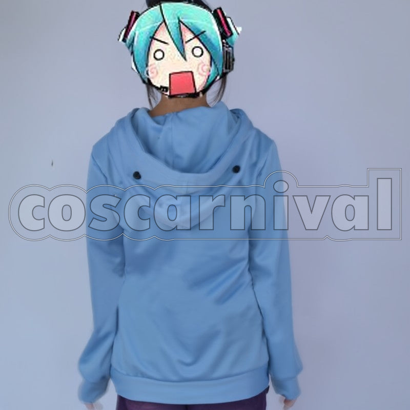 Dolphin cosplay costume from Free! Haruka Nanase, back view