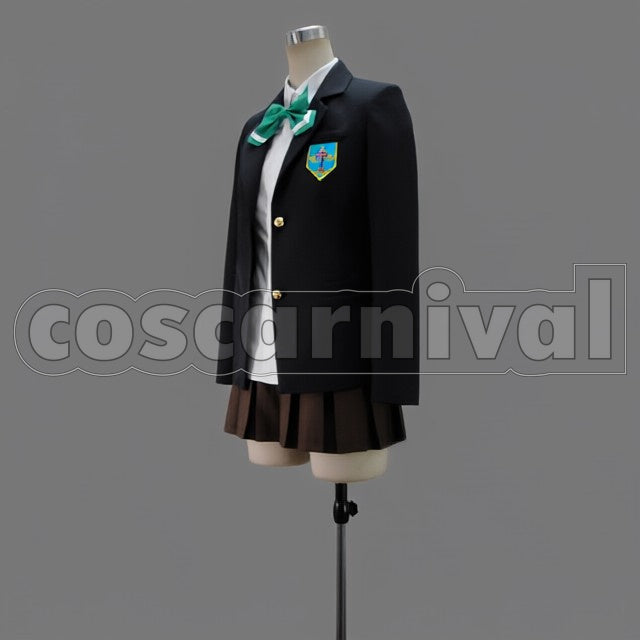 Gender-Swap Female Version cosplay costume from Free! Haruka Nanase, side view