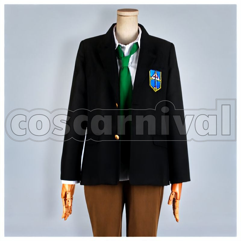 Haruka Nanase Iwatobi High School Uniform Cosplay cosplay costume from Free!, front view 1