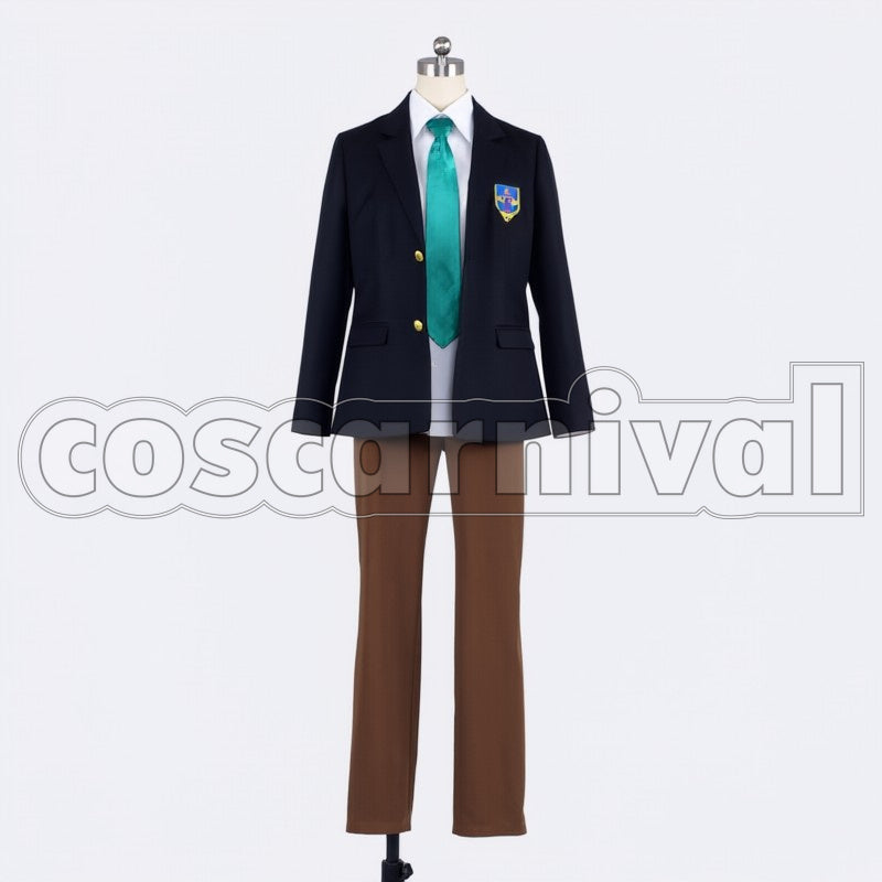 Haruka Nanase cosplay costume from Free!, front view