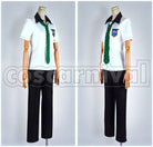 Haruka Nanase, Makoto Tachibana Summer School Uniform Cosplay cosplay costume from Free!, front view 2