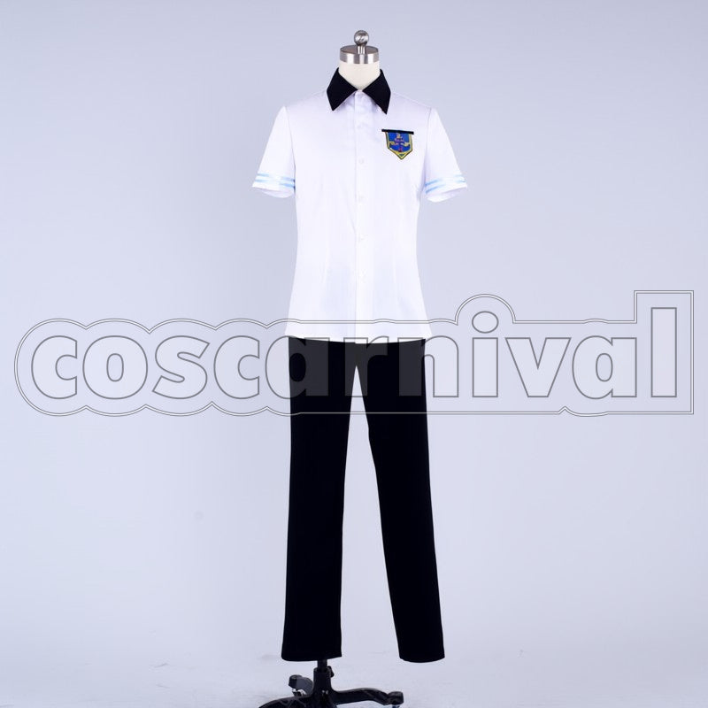Makoto Tachibana Summer cosplay costume from Free! Haruka Nanase, side view