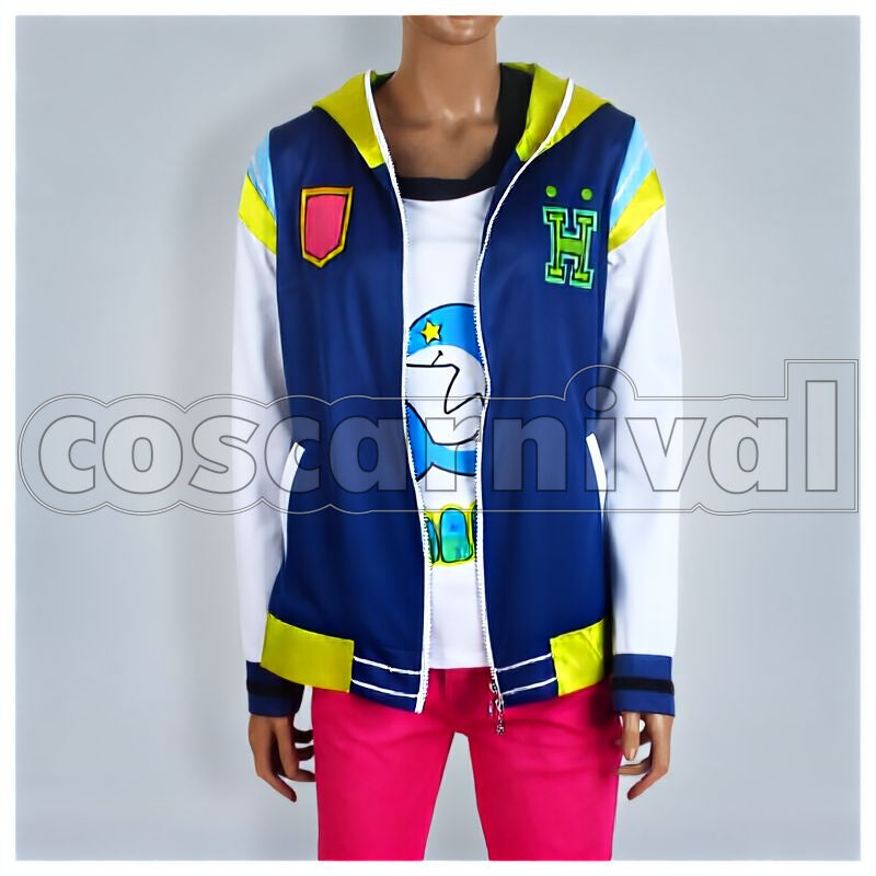 Haruka Nanase SPLASH FREE ED Casual Cosplay cosplay costume from Free!, front view 1